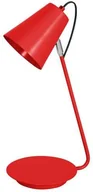 Lampy stojące - Luminex Lampka biurkowa Table Lamps 8301 lampa stołowa 1x60W E27 czerwona - miniaturka - grafika 1