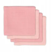 Pieluchy - Jollein 4 pieluszki bambusowe 70 x 70 cm Pale Pink - miniaturka - grafika 1
