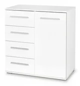 Komody - Halmar komoda LIMA KM-2 kolor biały - miniaturka - grafika 1