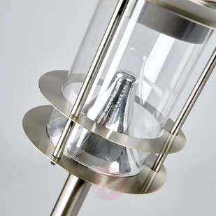 Lampenwelt com Sumaya - lampa solarna LED ze stali szlachetnej - Lampy ogrodowe - miniaturka - grafika 5