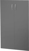 Szafy biurowe - AJ Drzwi FLEXUS Wysokość: 1210 mm kolor: Szary 151427 - miniaturka - grafika 1