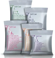 Meble i wyposażenie gabinetów medycznych - Lekki Gips Syntetyczny PÓŁSZTYWNY 10,1cm x 3,6m (Soft Cast 3M) oc_5108 - miniaturka - grafika 1