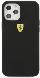 Ferrari Ferrari FESSIHCP12LBK iPhone 12 Pro Max 6,7" czarny/black hardcase On Track Silicone hurtel-65644-0 - Etui i futerały do telefonów - miniaturka - grafika 3