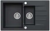 Zlewozmywaki - AXIS MOJITO 120 | Głęboka czerń - miniaturka - grafika 1