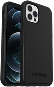 Etui i futerały do telefonów - Otterbox Etui Symmetry Series iPhone 12 / 12 Pro, czarne - miniaturka - grafika 1