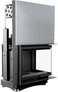 Wkład narożny Amelia 25 prawy Bs gilotyna Dolot - Wkłady kominkowe - miniaturka - grafika 4