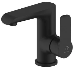 Sea-Horse Bateria YO! umywalkowa stojąca czarny mat BJC904B - Baterie umywalkowe - miniaturka - grafika 2