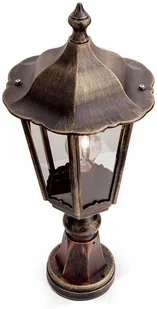 ORION ORION Lampa na cokół FABIO, czarno-złota - Lampy ogrodowe - miniaturka - grafika 4