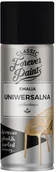Emalie - Forever paints Emalia uniwersalna szybkoschnąca Forever Paints 400 ml czarna matowa - miniaturka - grafika 1