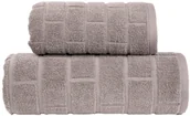 Ręczniki - Greno BRICK RĘCZNIK 50x90 CAFE 500 068246 - miniaturka - grafika 1