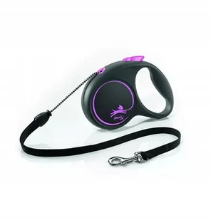 Flexi smycz automatyczna Black Design M 5m 20kg - Smycze dla psów - miniaturka - grafika 13