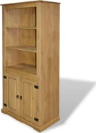 Kredensy - vidaXL Kredens z sosny meksykańskiej z gamy Corona 80x40x170 cm 243734 - miniaturka - grafika 1