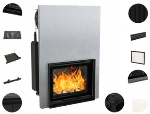 Kratki.pl Marek Bal Kominek powietrzny żeliwny MAJA 8 kW 200 gilotyna MAJA/G - Kominki wolnostojące Kratki.pl Marek Bal Kominek powietrzny żeliwny MAJA 8 kW 200 gilotyna MAJA/G - Kominki wolnostojące - miniaturka - grafika 5