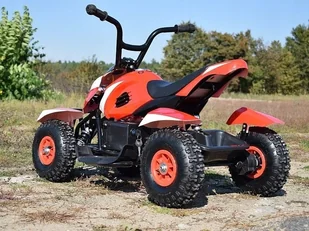 Super-Toys MEGA WIELKI QUAD MAVERICK Z NAPĘDEM 4X4, AMORTYZATORY, MIĘKKIE KOŁA,/BBH3588 BBH-3588-CZERWONY - Pojazdy elektryczne dla dzieci - miniaturka - grafika 13