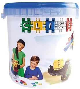 Clics Toys Klocki 10w1. Wiaderko - Klocki - miniaturka - grafika 3