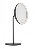 Lusterka do makijażu - ZONE Denmark ZONE Denmark SIMPLY Powiększające Lusterko Kosmetyczne z Podświetleniem - Czarne 10913 - miniaturka - grafika 1
