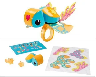 Mattel AmiGami, minifigurka pierścionek Żółw CJG38 - Zabawki kreatywne - miniaturka - grafika 9