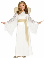 Stroje karnawałowe - Kraszek Kostium Anioł dla dziewczynki EKWK17115L - miniaturka - grafika 1