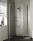 Kabiny prysznicowe - Kermi Raya 100x80 lewa - miniaturka - grafika 1