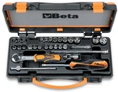 Klucze i nasadki - Beta ZESTAW NASADEK 1/4" Z AKCESORIAMI 30SZT 900/C24 - miniaturka - grafika 1