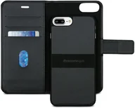 Etui i futerały do telefonów - MODE. MODE. New York magnetyczne etui ze Skóry na Apple iPhone 8 Plus CZARNY OTWIERANE NA BOK SKÓRA NATURALNA NYP7BLSA5026 - miniaturka - grafika 1