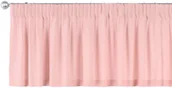 Zasłony - Dekoria Lambrekin na taśmie marszczącej pudrowy róż 130 × 40 cm Loneta 393-133-39 - miniaturka - grafika 1