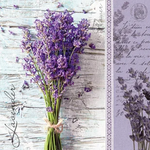 Serwetki TL573000 Lavender Bouquet - Dekoracje i nakrycia stołu na imprezę - miniaturka - grafika 2