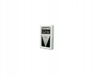 Feather 100 hojas de Doble Filo  Hi Stainless FEATHERNERE - Maszynki do golenia i wkłady - miniaturka - grafika 3