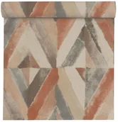 Tapety - Rasch Tapeta Romby 704020 brązowa - miniaturka - grafika 1