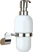Mydelniczki i dozowniki mydła - Art Platino EMIRA Dozownik mydła z uchwytem ściennym chrom EMI-85072 - miniaturka - grafika 1