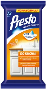 Presto Ściereczki nawilżane do czyszczenia kuchni 72 szt. (51688406) - Inne artykuły czyszczące - miniaturka - grafika 3