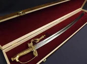 Repliki - broń - Płatnerze hiszpańscy REPLIKA SZABLA POLSKA GEN.SIKORSKIEGO W PUDEŁKU NR 1920BG+P03 1920BG+P03 - miniaturka - grafika 1