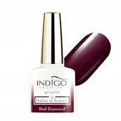 Lakiery hybrydowe - Indigo Lakier hybrydowy gel polish Red Diamond 7ml - miniaturka - grafika 1