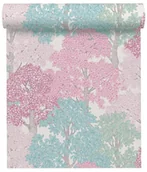 Tapety - Tapeta Floral Impression 377535 różowa winylowa na flizelinie - miniaturka - grafika 1