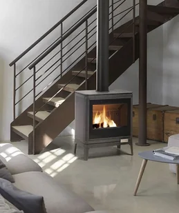 Ekoprojekt 868 Piec wolnostojący Invicta 9kW Kazan GA kolor emalia antracyt 86876404 - Piece wolnostojące - miniaturka - grafika 3