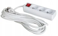 Listwy zasilające - Przedłużacz Listwa Zasilająca 3 Gniazda 3 Metry - miniaturka - grafika 1