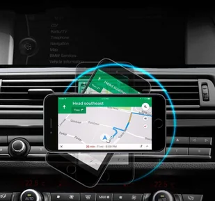 Spigen Uniwersalny uchwyt samochodowy magnetyczny QS24 Magnetic CD Car do slotu CD Black 000CG21944 - Uchwyty samochodowe do telefonów Spigen Uniwersalny uchwyt samochodowy magnetyczny QS24 Magnetic CD Car do slotu CD Black 000CG21944 - Uchwyty samochodowe do telefonów - miniaturka - grafika 4