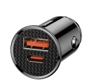 Baseus Ładowarka samochodowa Circular PD QC4.0+ 5A 30W (czarna) BSU347BLK - Ładowarki samochodowe - miniaturka - grafika 3