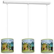 Lampy sufitowe - Decoland Lampa wisząca dziecięca DOMKI 9632 Decoland 9632/Decoland - miniaturka - grafika 1