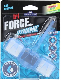 General Fresh Tri-Force Dynamic Koszyk do WC Leśny 45 g - Środki do WC - miniaturka - grafika 2