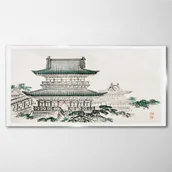 Obrazy i zdjęcia - PL Coloray Obraz Szklany Azjatycki Tradycyjny Budynki 100x50cm - miniaturka - grafika 1