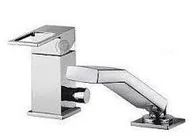 Baterie wannowe i prysznicowe - Paffoni Elle wannowo-prysznicowa 2-otworowa z zestawem prysznicowym chrom EL041CR - miniaturka - grafika 1