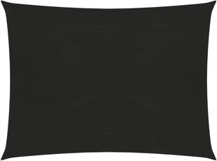 vidaXL Żagiel przeciwsłoneczny, 160 g/m, czarny, 2x3,5 m, HDPE 311723 - Parasole ogrodowe - miniaturka - grafika 2