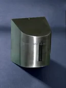 Pachołki i taśmy ostrzegawcze - Tensator Rozwijana taśma ostrzegawcza + kaseta MIDI na śruby, ze stali nierdzewnej, zapięcie przeciwpaniczne (Długość 3,5 m) - miniaturka - grafika 1