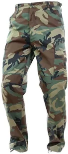 Mil-Tec US BDU spodnie typu bojówki. na czas wolny, rozmiary XS - XXXL, zielony, m - Odzież taktyczna i umundurowanie - miniaturka - grafika 2
