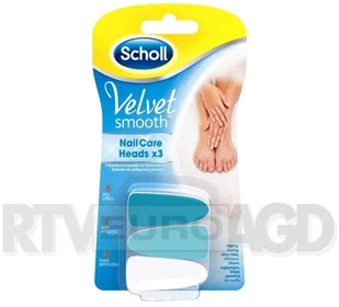 SCHOLL SCHOLL Nasadki SCHOLL do elektrycznego systemu pielęgnacji paznokci Velvet Smooth NASADKI DO SYSTEMU VELVET NASADKI DO SYSTEMU VELVET - Pielęgnacja stóp - miniaturka - grafika 5