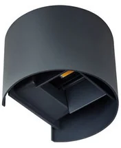 Kanlux Lampa oprawa elewacyjna Reka LED 7 W owalna - Lampy ogrodowe - miniaturka - grafika 2