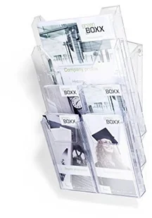 Durable Pojemnik na ulotki Durable A4 i cztery pojemniki 1/3 A4 COMBIBOXX PRO 861319 - Półki na dokumenty - miniaturka - grafika 5