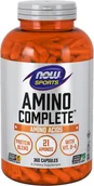 Aminokwasy - Now Foods SPORT Amino Complete (Aminokwasy + Białko) 360 kapsułek - miniaturka - grafika 1