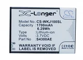 Baterie do telefonów - Cameron Sino Wiko Jimmy S4300AE 1700mAh 6.29Wh Li-Ion 3.7V - miniaturka - grafika 1